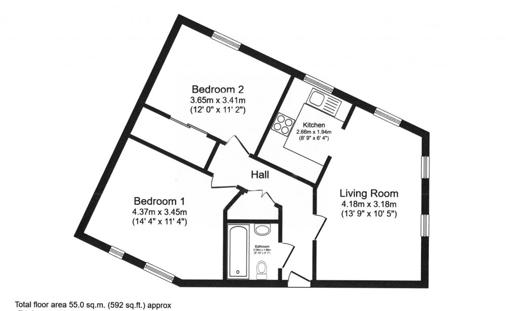 Floorplans For Nuthatch Close, Stowmarket