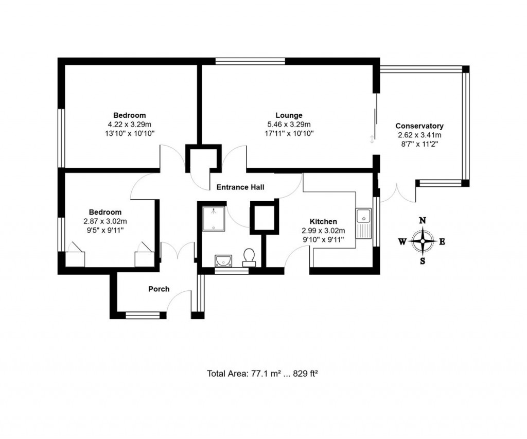 Floorplans For Birch Avenue, Bacton, Stowmarket