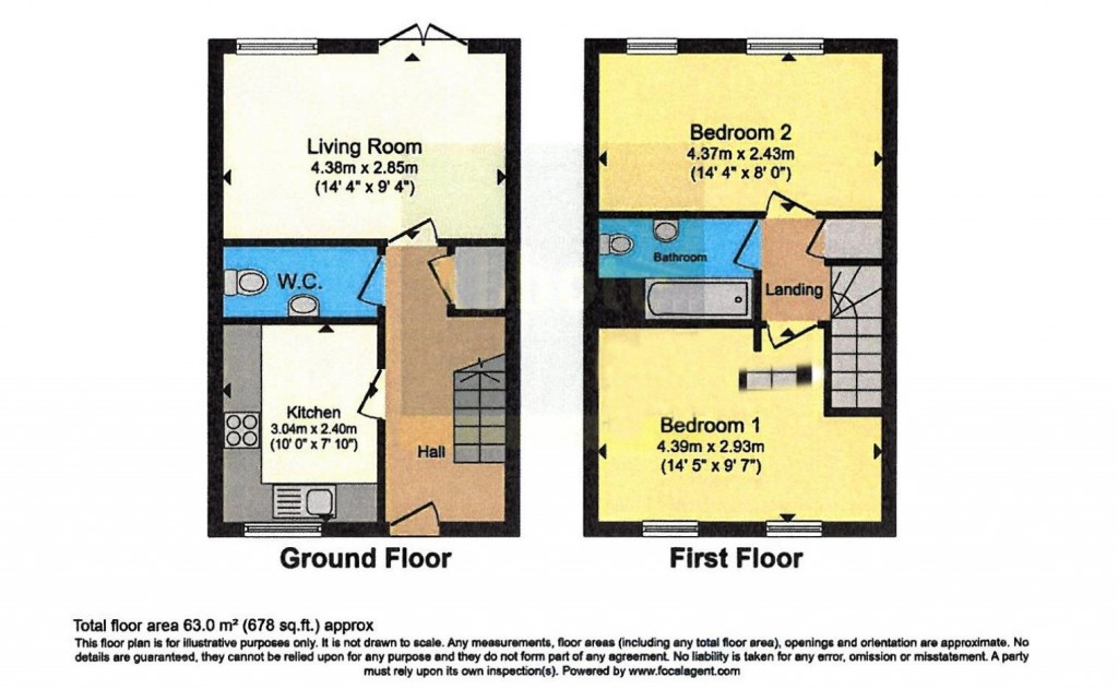 Floorplans For Creeting Road West, Stowmarket