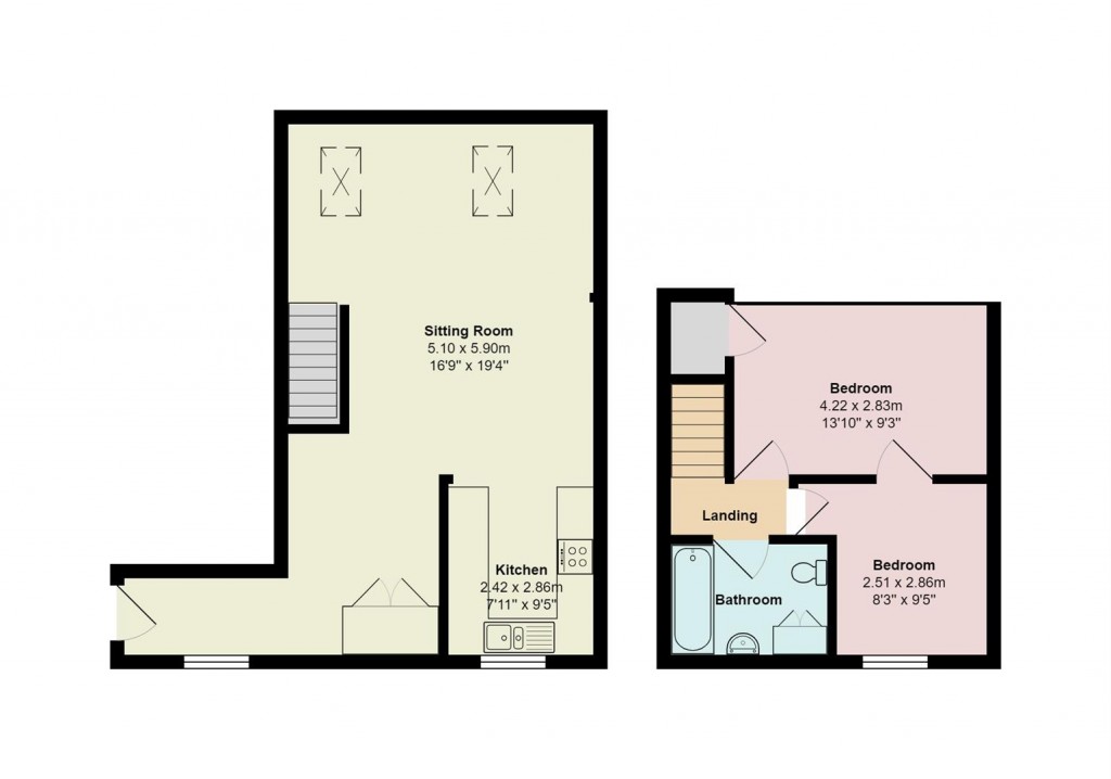 Floorplans For High Street, Needham Market, Ipswich