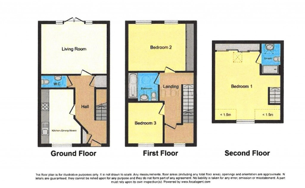 Floorplans For Beeching Close, Stowmarket