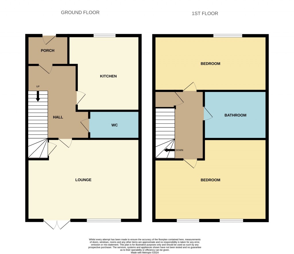 Floorplans For Goldsmiths, Ufford