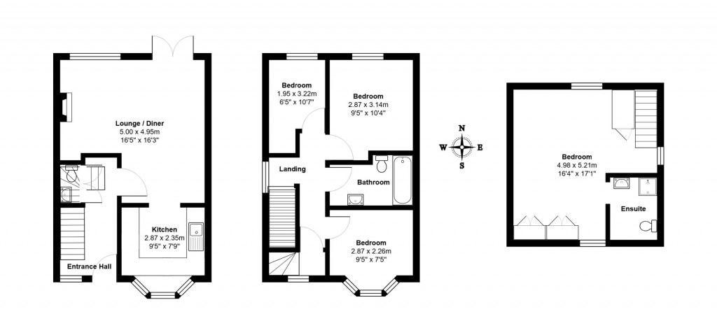 Floorplans For Waterloo Mews, Leiston