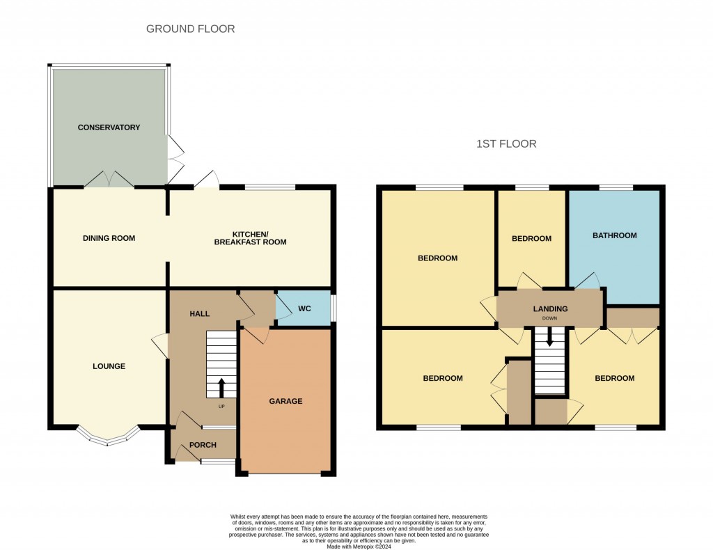 Floorplans For Lime Close, Ufford, Woodbridge