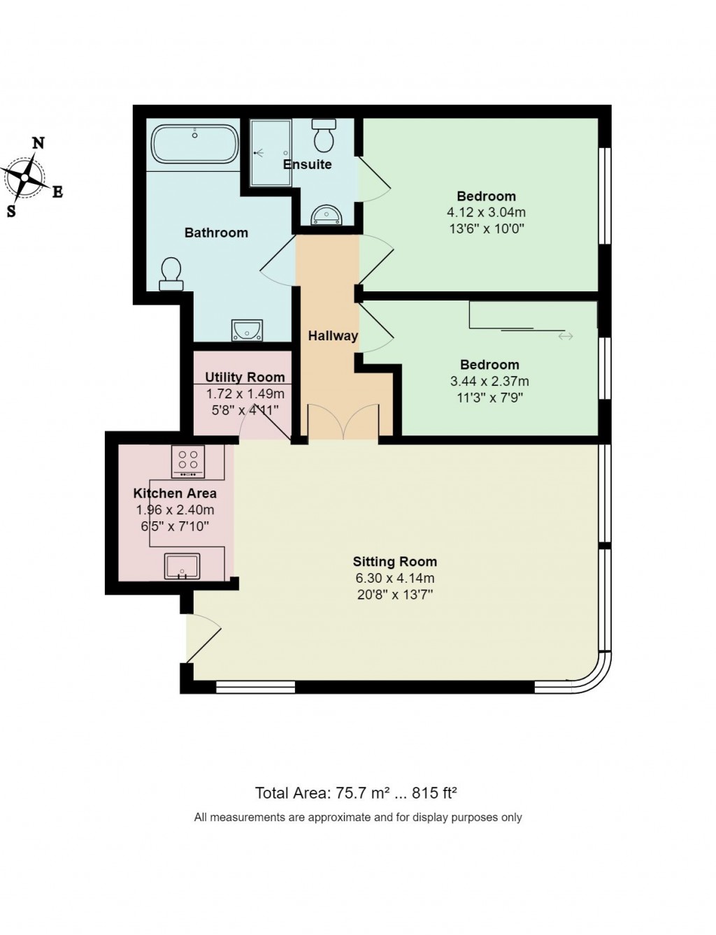 Floorplans For Mariners Court,  New Street, Woodbridge