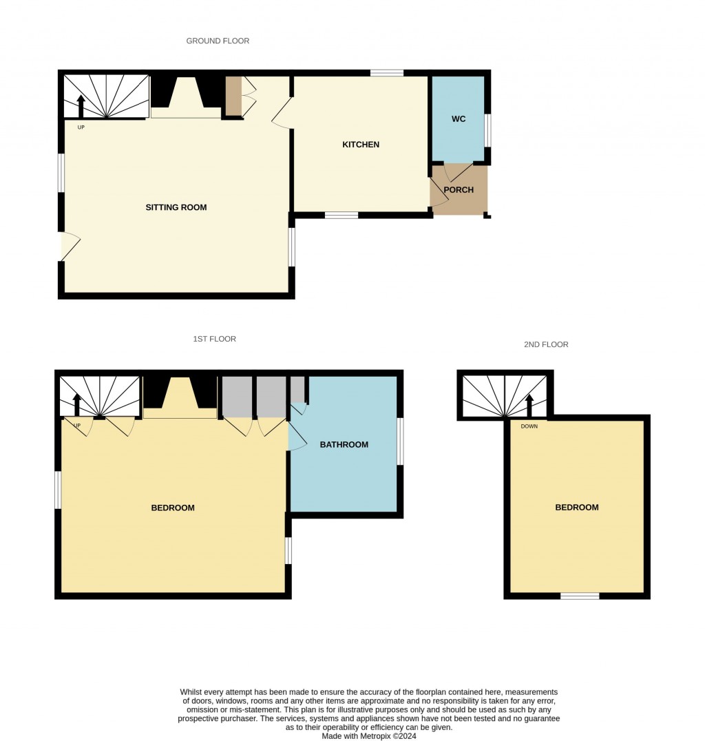 Floorplans For Cumberland Street, Woodbridge