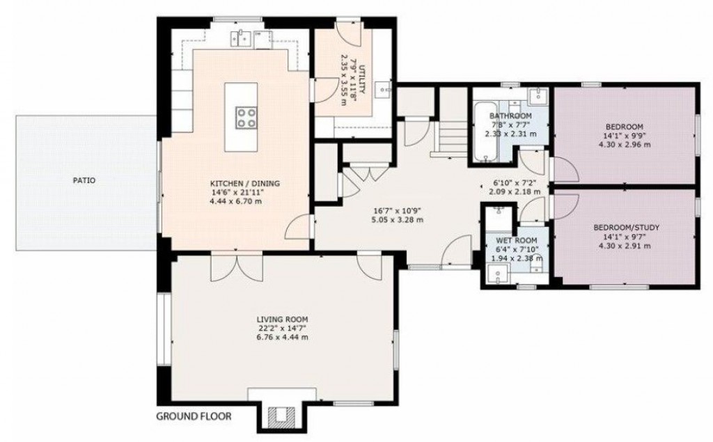 Floorplans For Dairy Close, Hollesley, Suffolk Heritage Coast